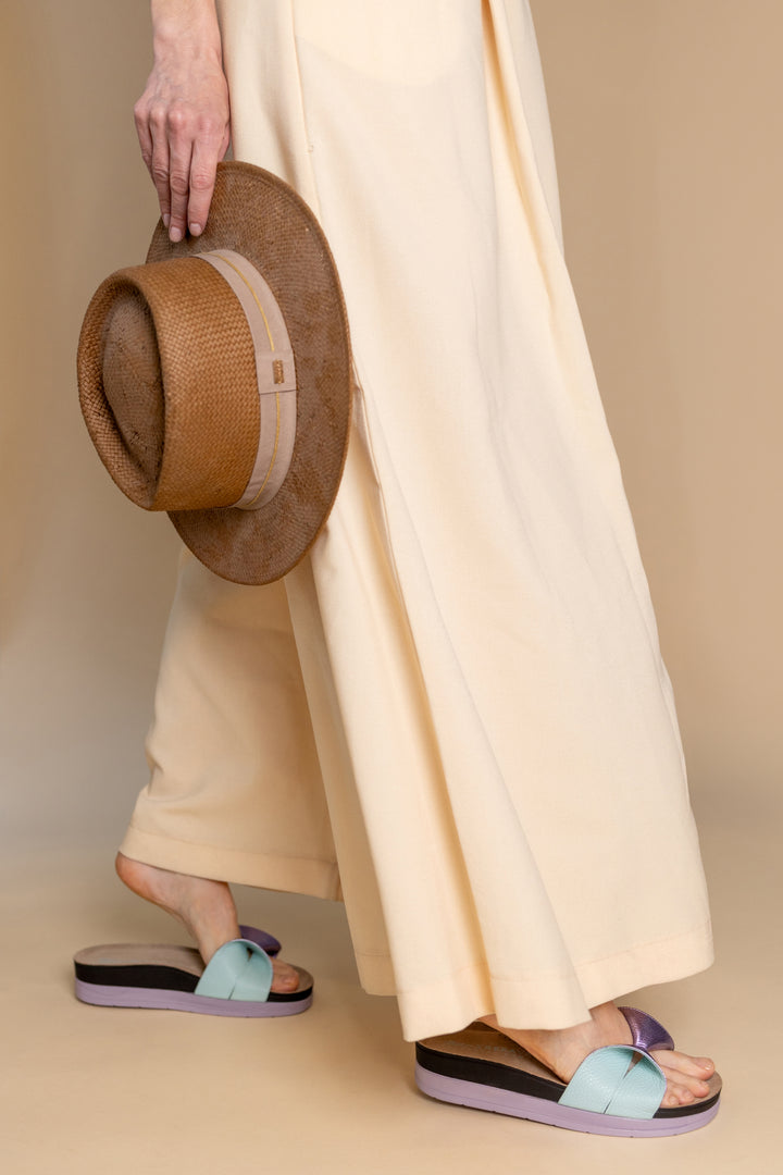 PRETTY GEISHA SLIPPERS LAVENDER-MINT