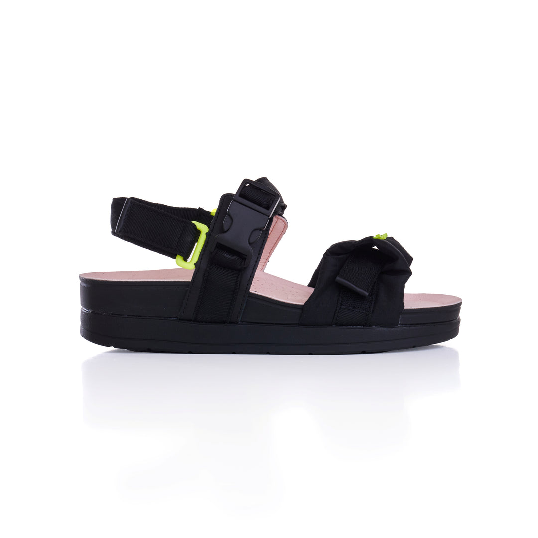 TREKKING GEISHA SANDALS BLACK