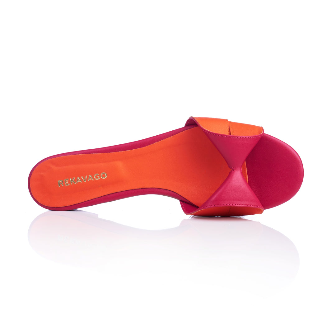ALMITA SLIPPERS CORAL KISS
