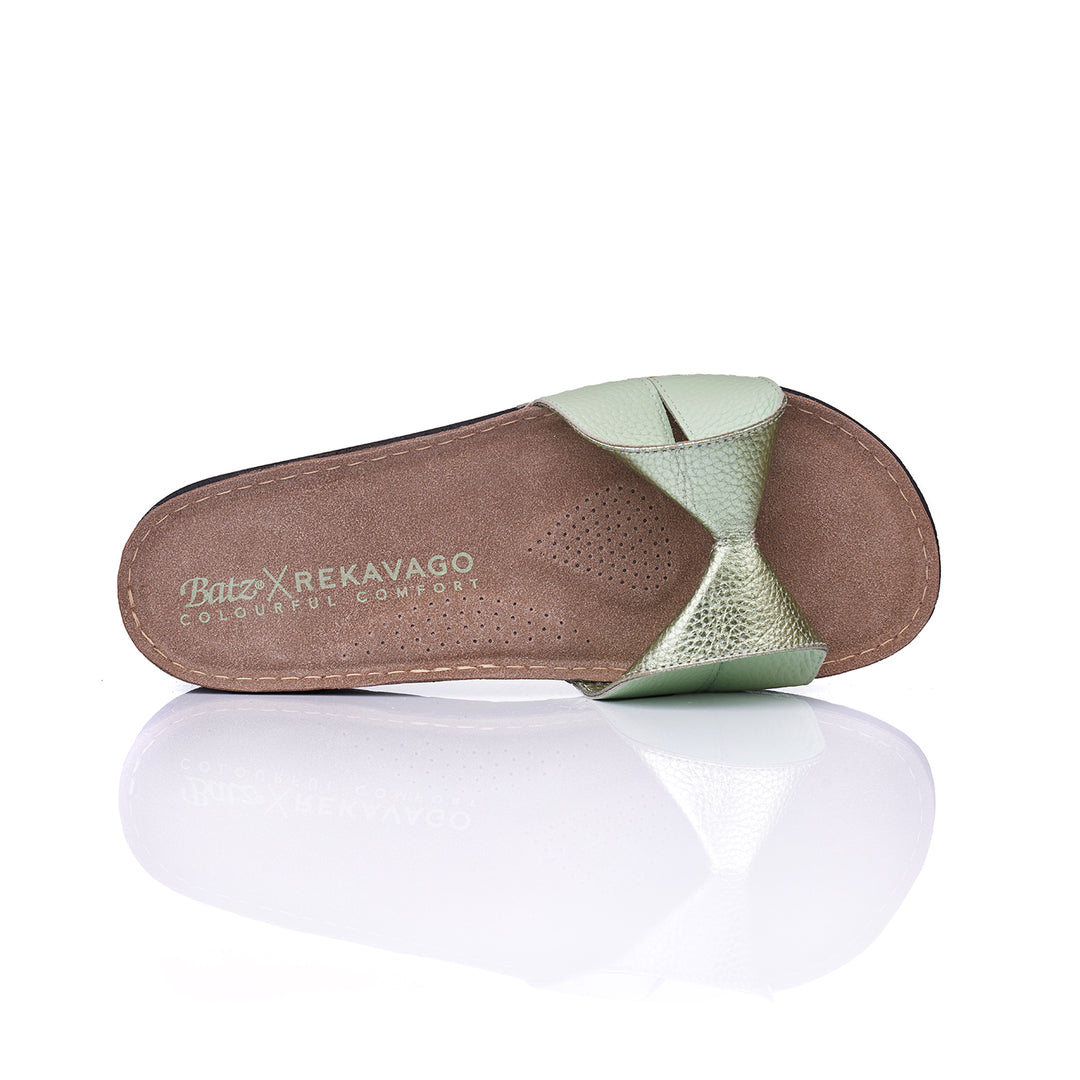 PRETTY DAY SLIPPERS APPLE GREEN