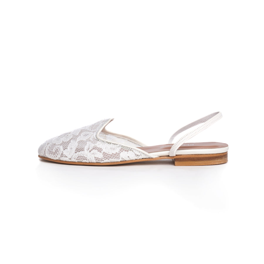 LORA S BALLERINA SHOES WHITE