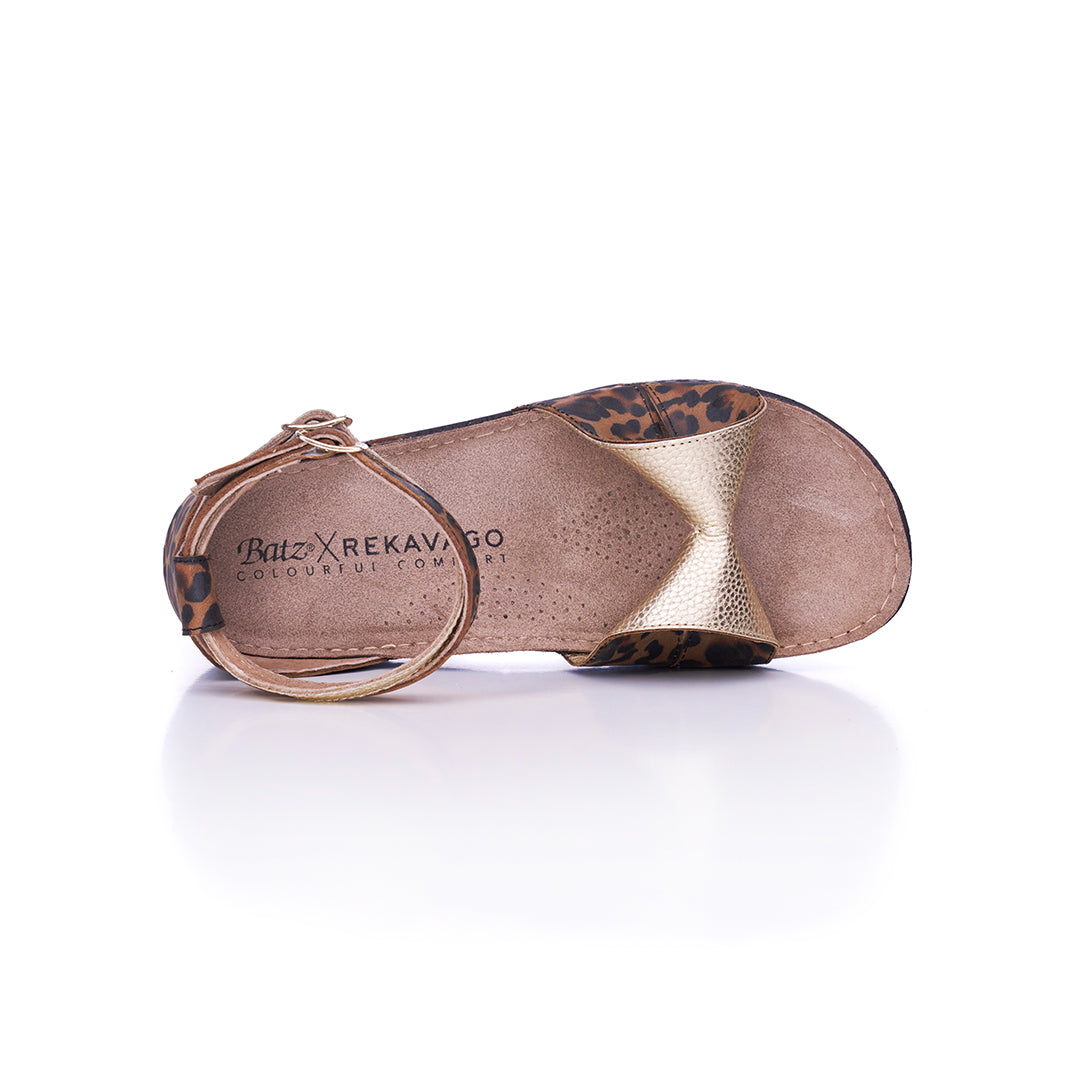CITY DAY SANDALS LEO GOLD