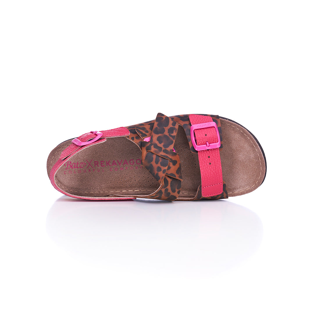 COOL STEP SANDALS ALOHA PINK LEO