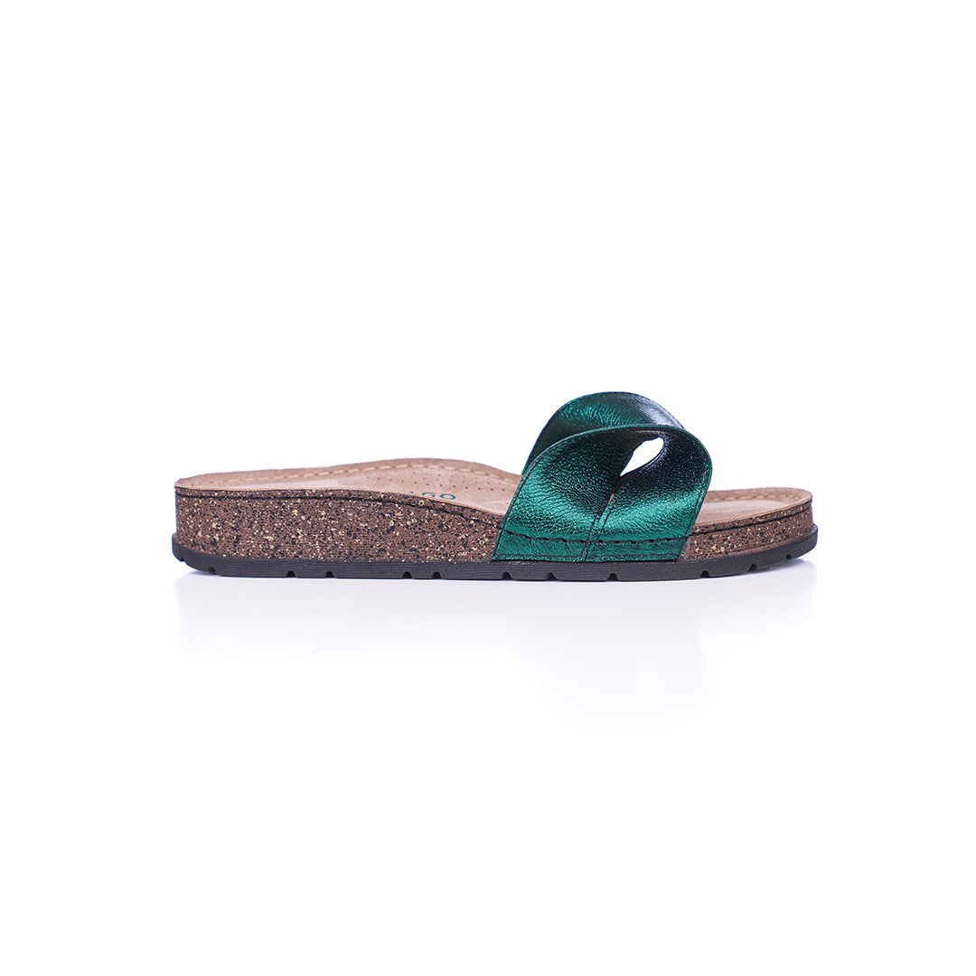 PRETTY DAY SLIPPERS AMAZON GREEN