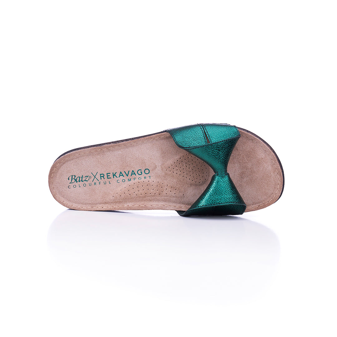 PRETTY DAY SLIPPERS AMAZON GREEN