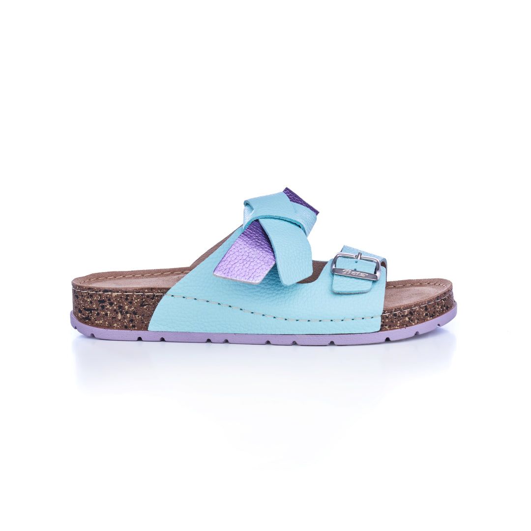COSY STEP SLIPPERS LAVENDER-MINT