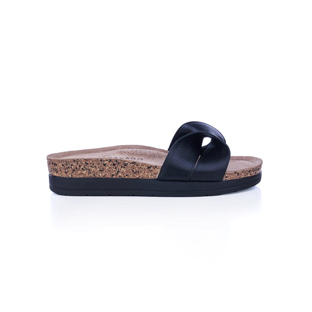 PRETTY GEISHA SLIPPERS BLACK