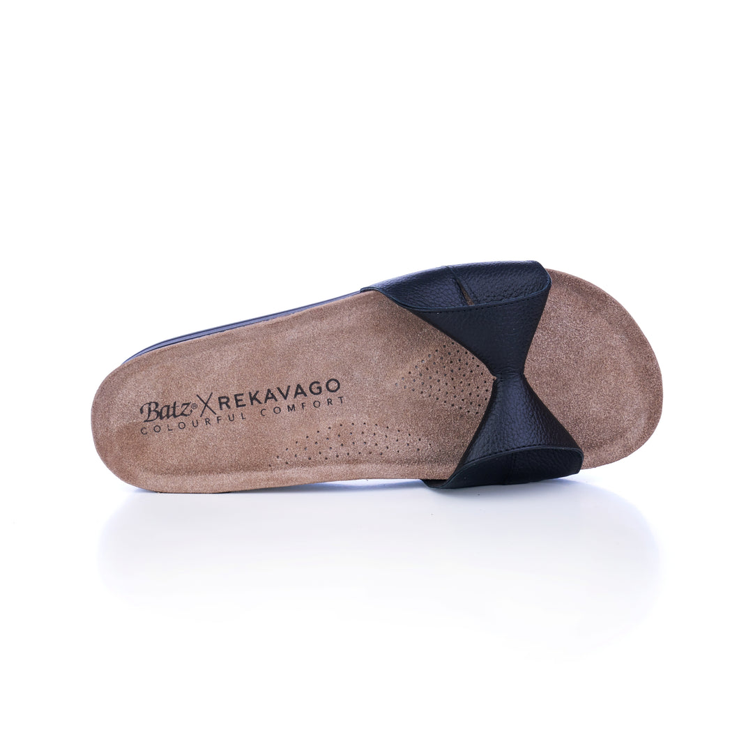 PRETTY GEISHA SLIPPERS BLACK