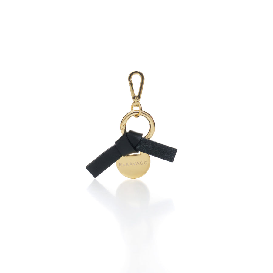 DOTTY KEYRING BLACK