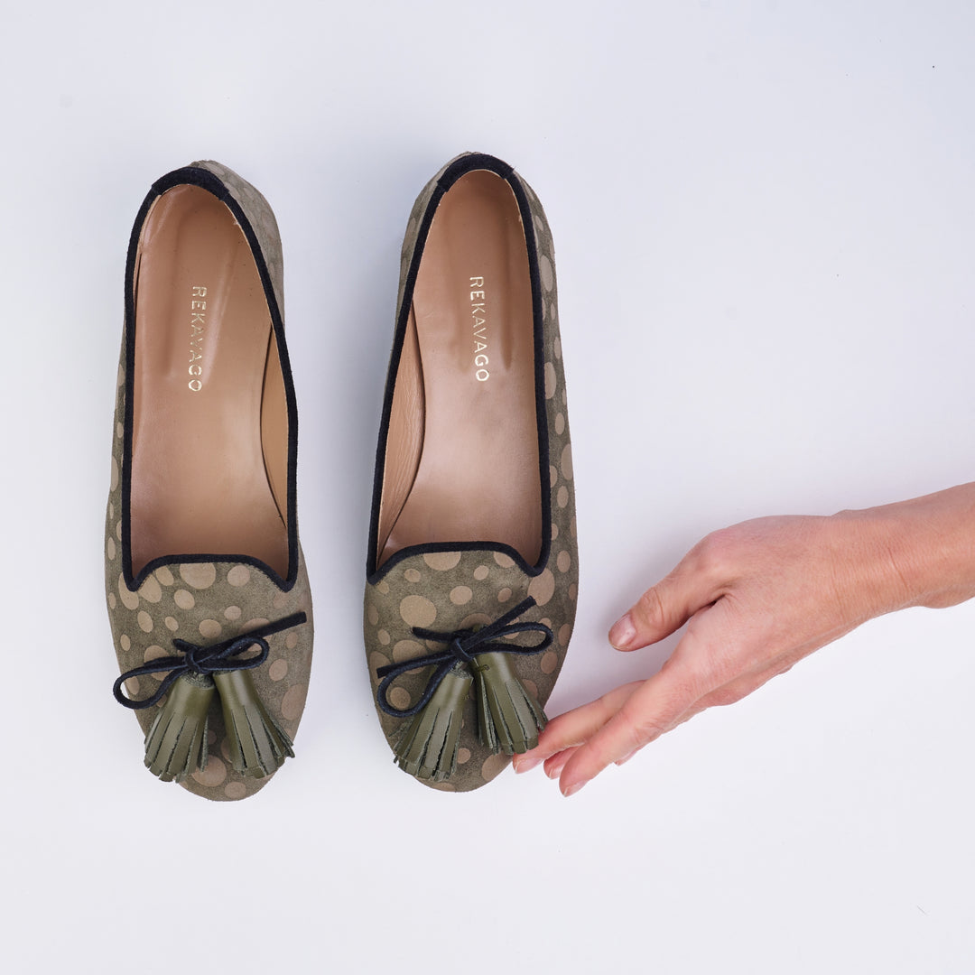 LOAFER CIPŐ MOSS GREEN