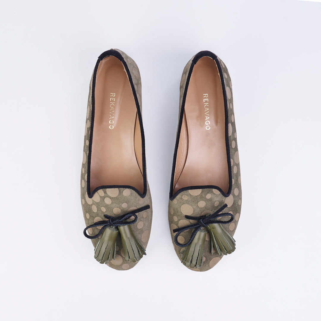 LOAFER CIPŐ MOSS GREEN