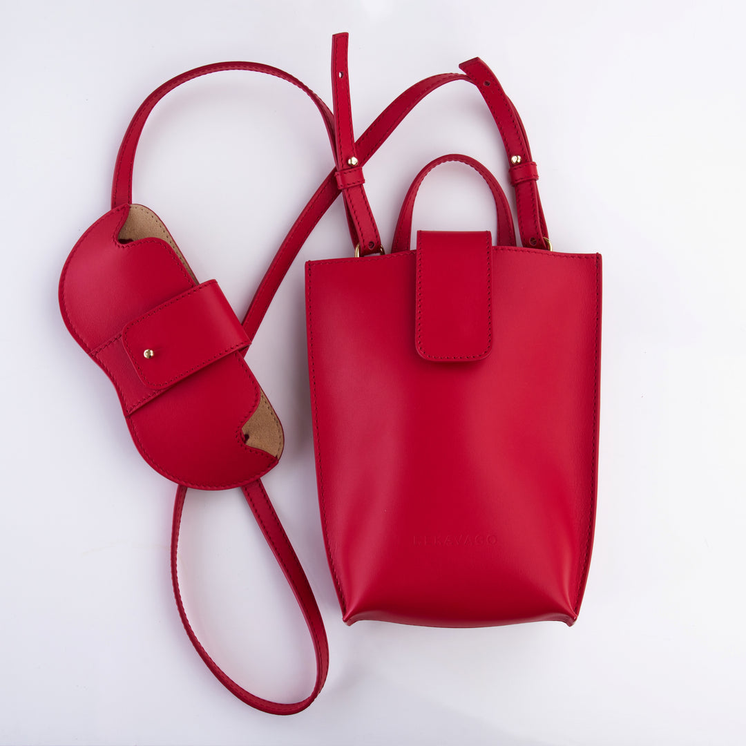 MILLA MINI TÁSKA CHERRY RED