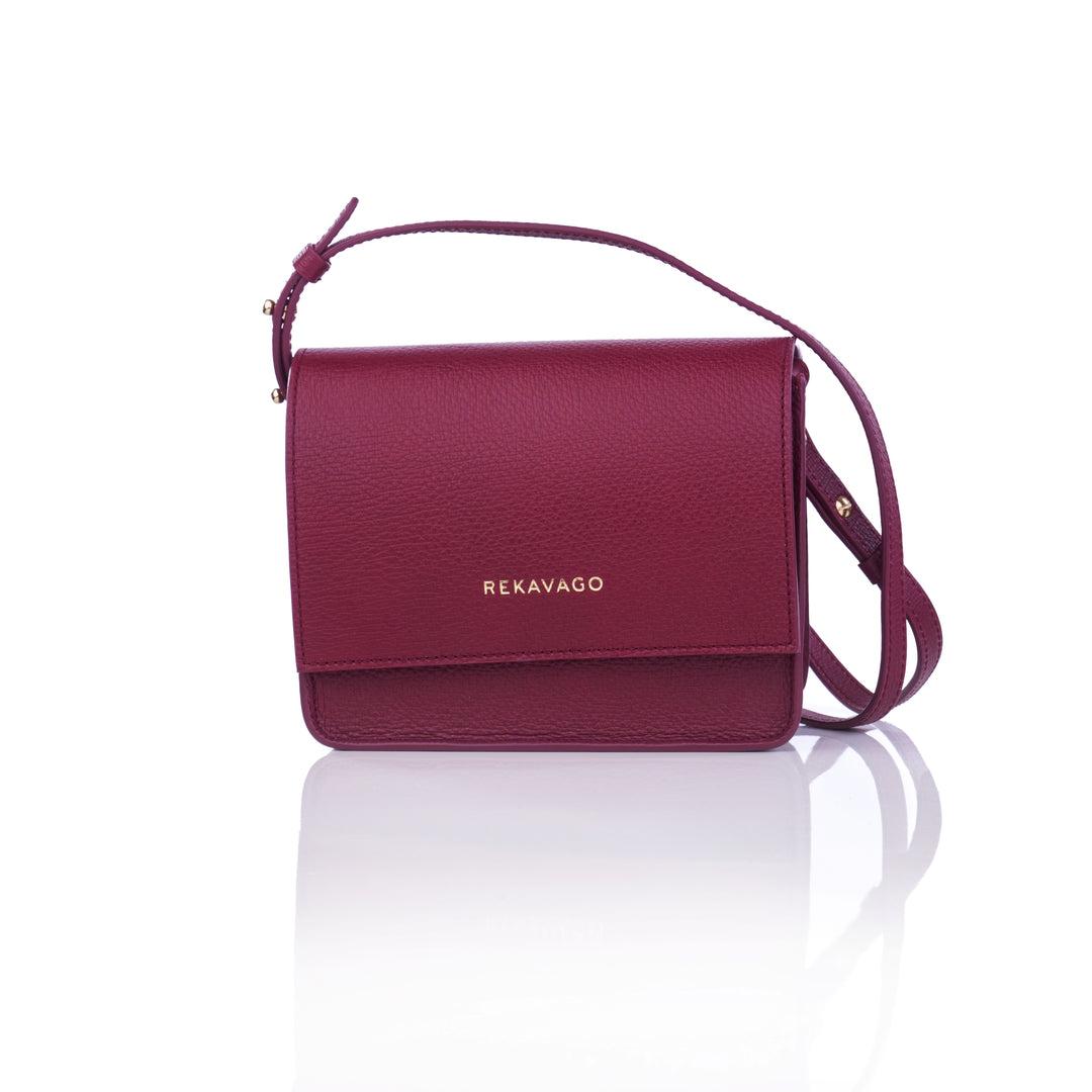 PIXIE CROSS BODY DARK BERRY RED