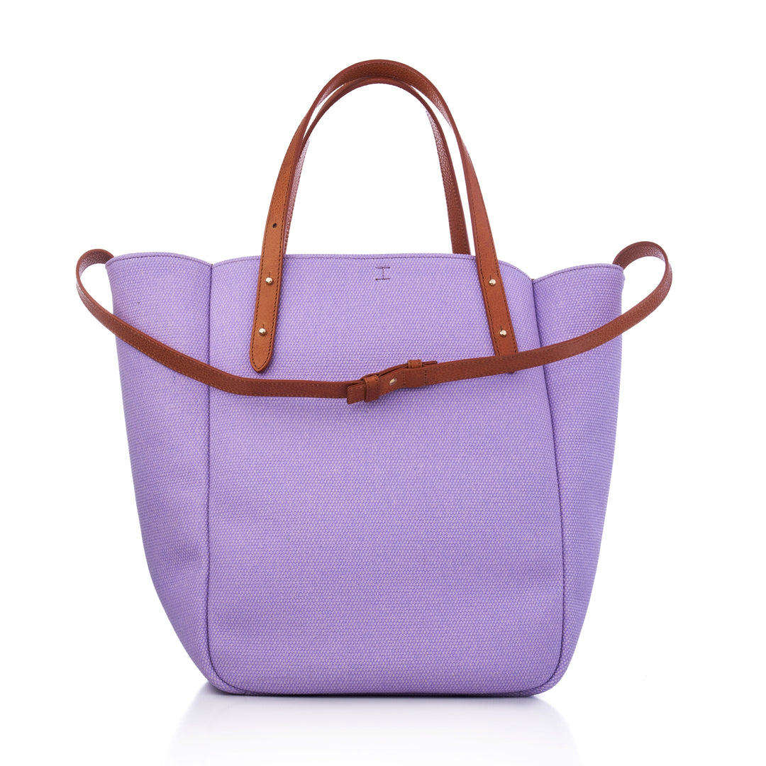 THE BOSS ON VACAY SHOPPER TÁSKA LAVENDER CANVAS