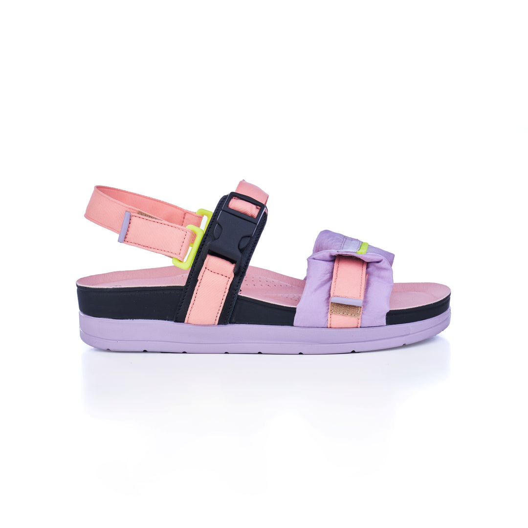 TREKKING GEISHA SANDALS LAVENDER-PEACH