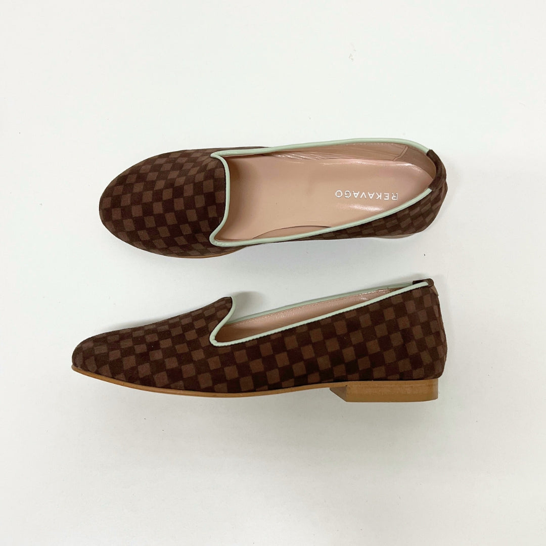 LOAFER CIPŐ Csoki kockás