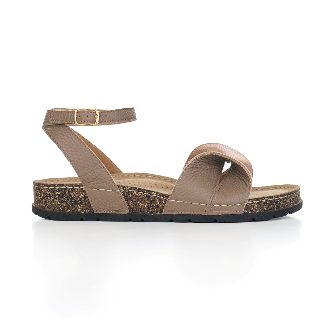 SUMMER DAY SANDAL ROSEGOLD-LATTE