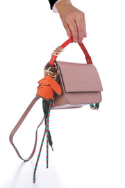 SLOGAN BAG CHARM STRAP