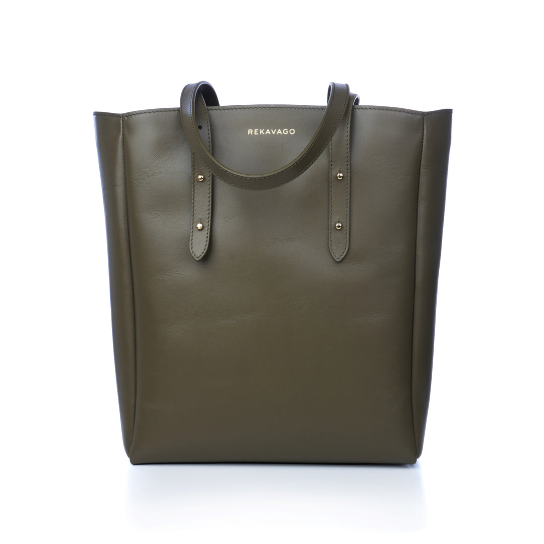 FRIDAY SHOPPER BAG MOSS GREEN