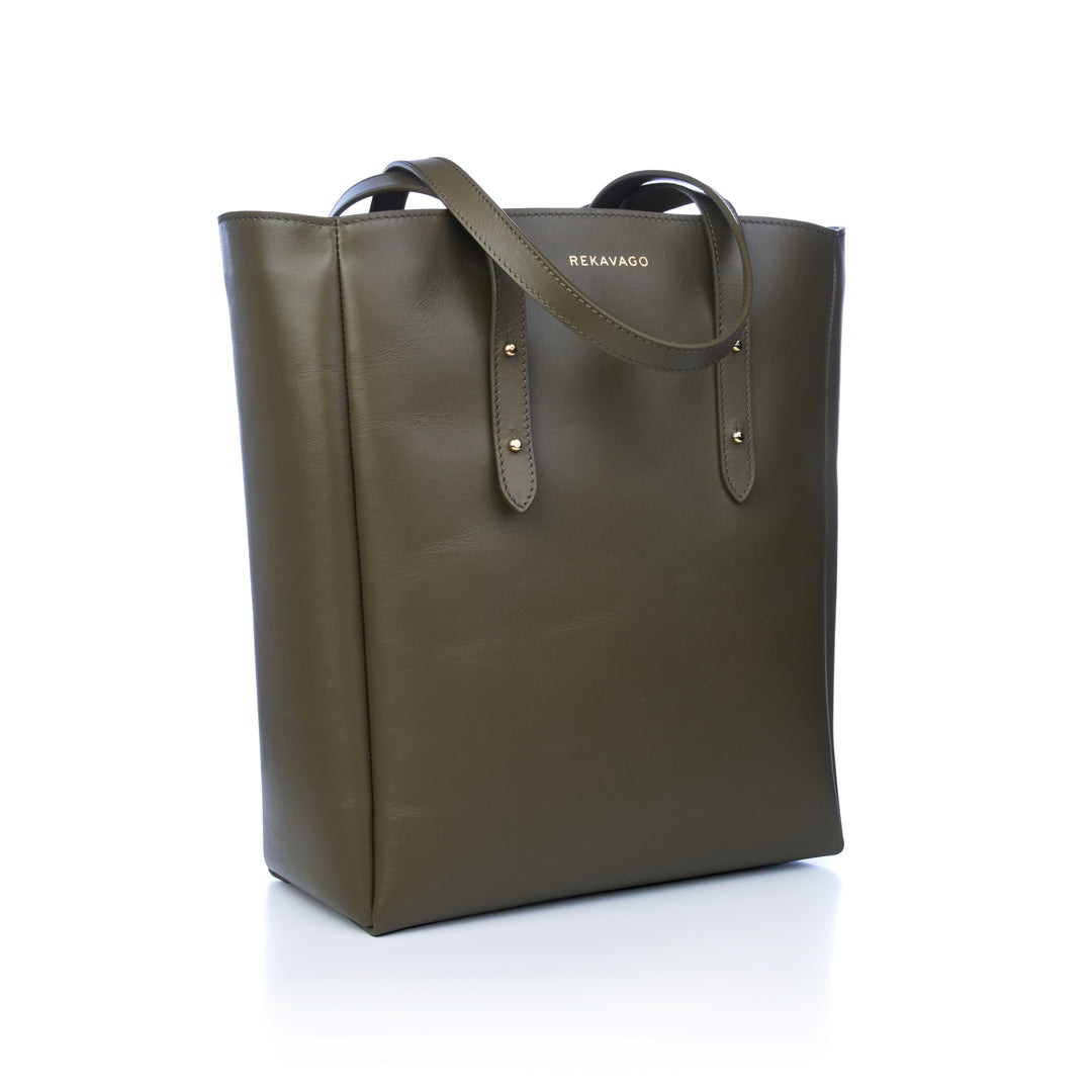 FRIDAY SHOPPER BAG MOSS GREEN