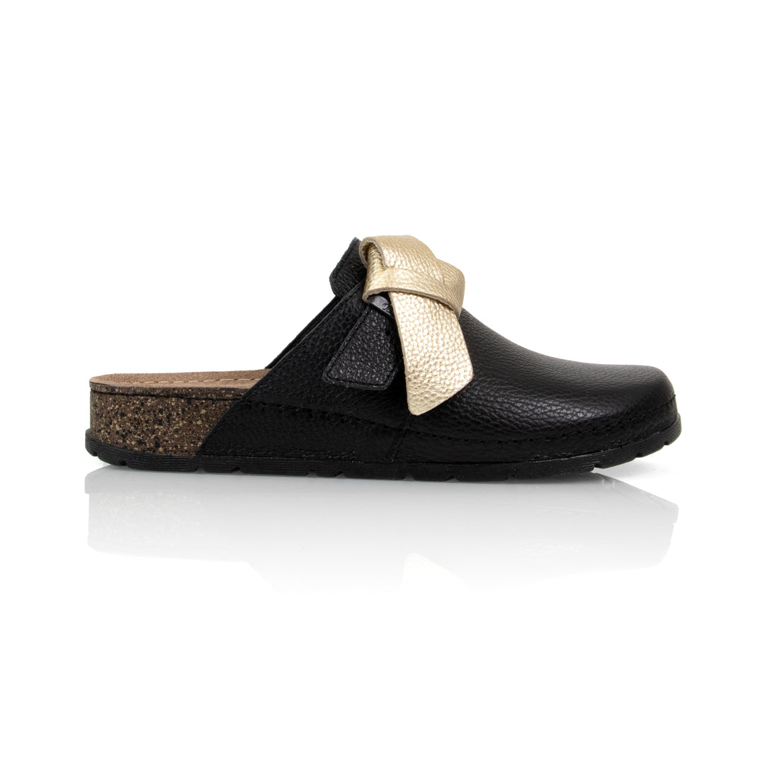 CHILL OUT CLOGS BLACK GOLD