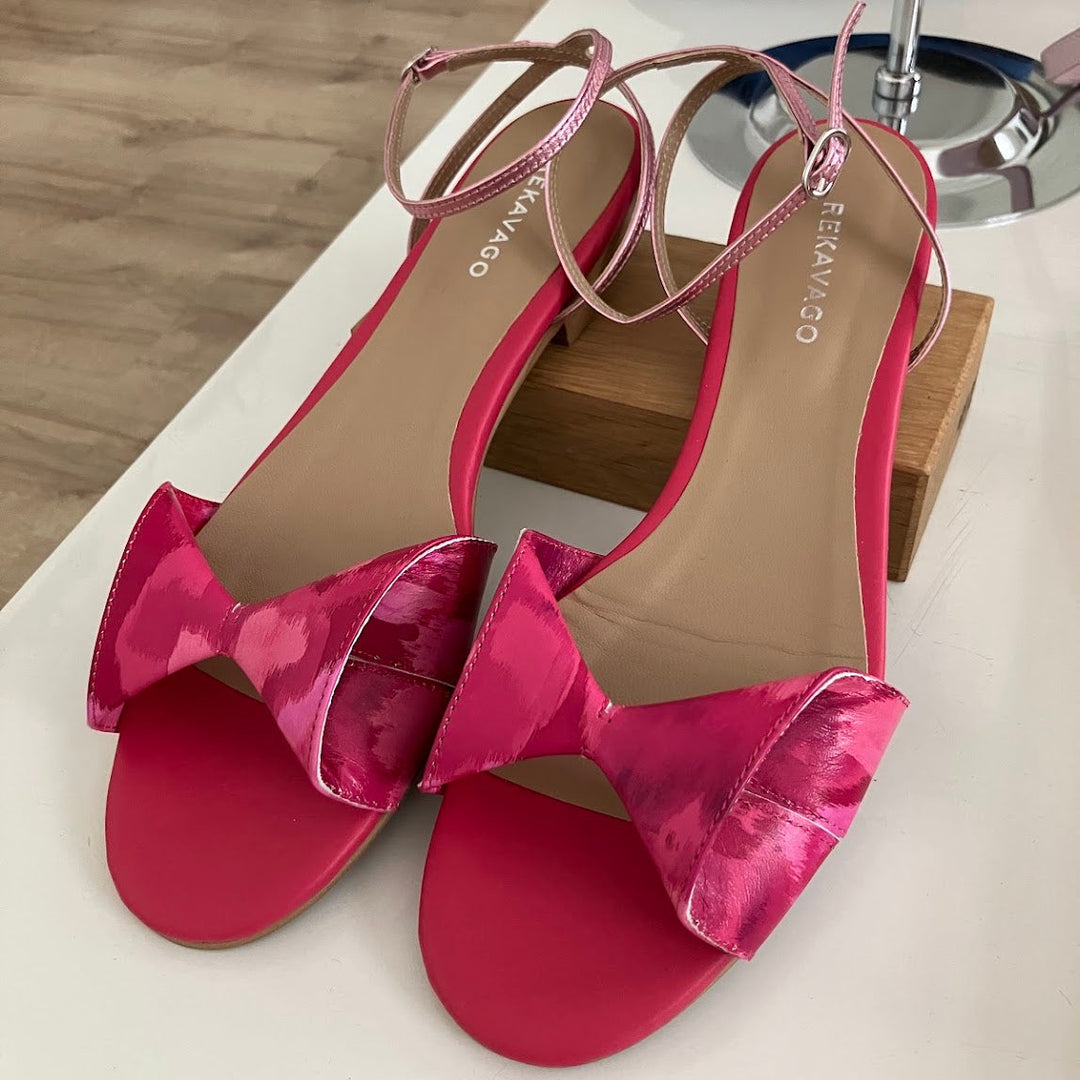 PALOMA SANDALS PINK SHINE