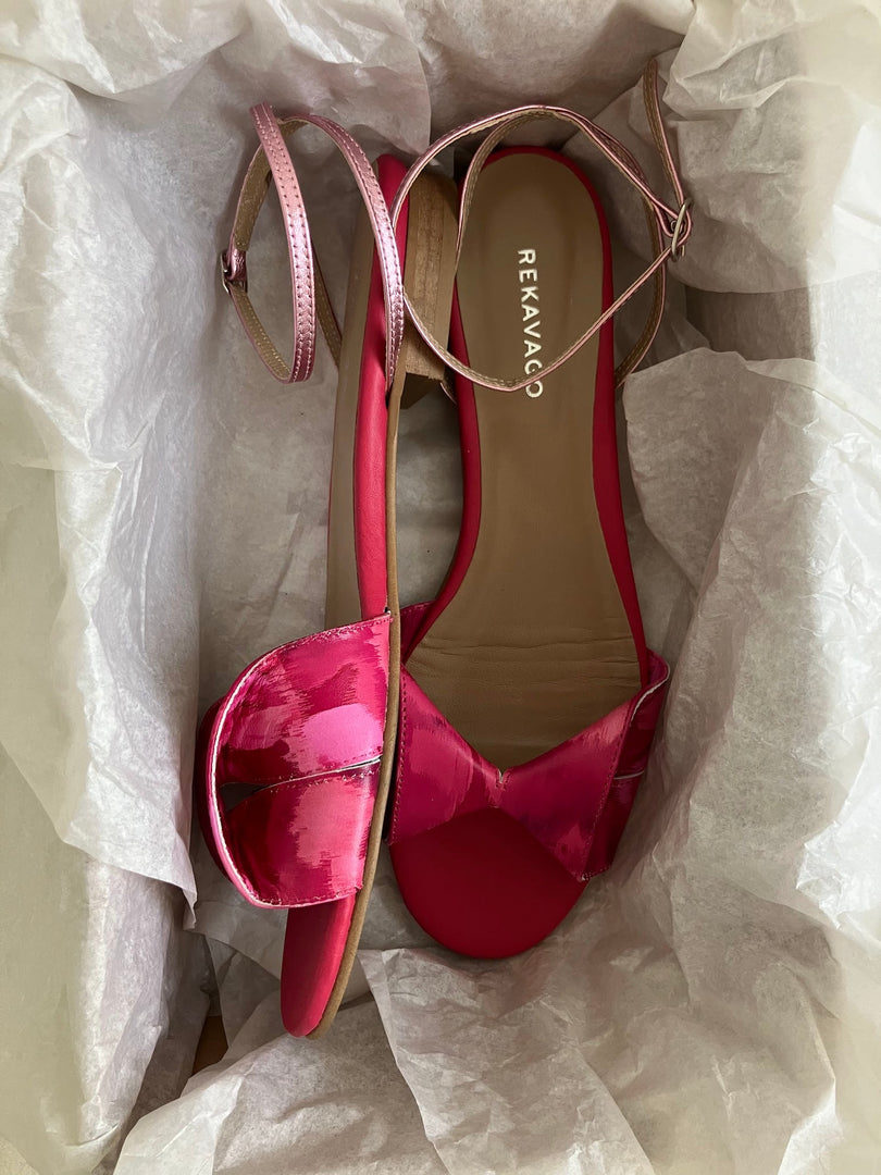 PALOMA SANDALS PINK SHINE