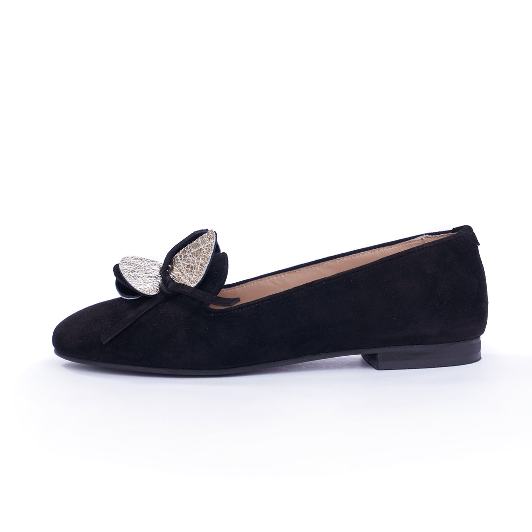 LOAFER CIPŐ BLACK FLOWER