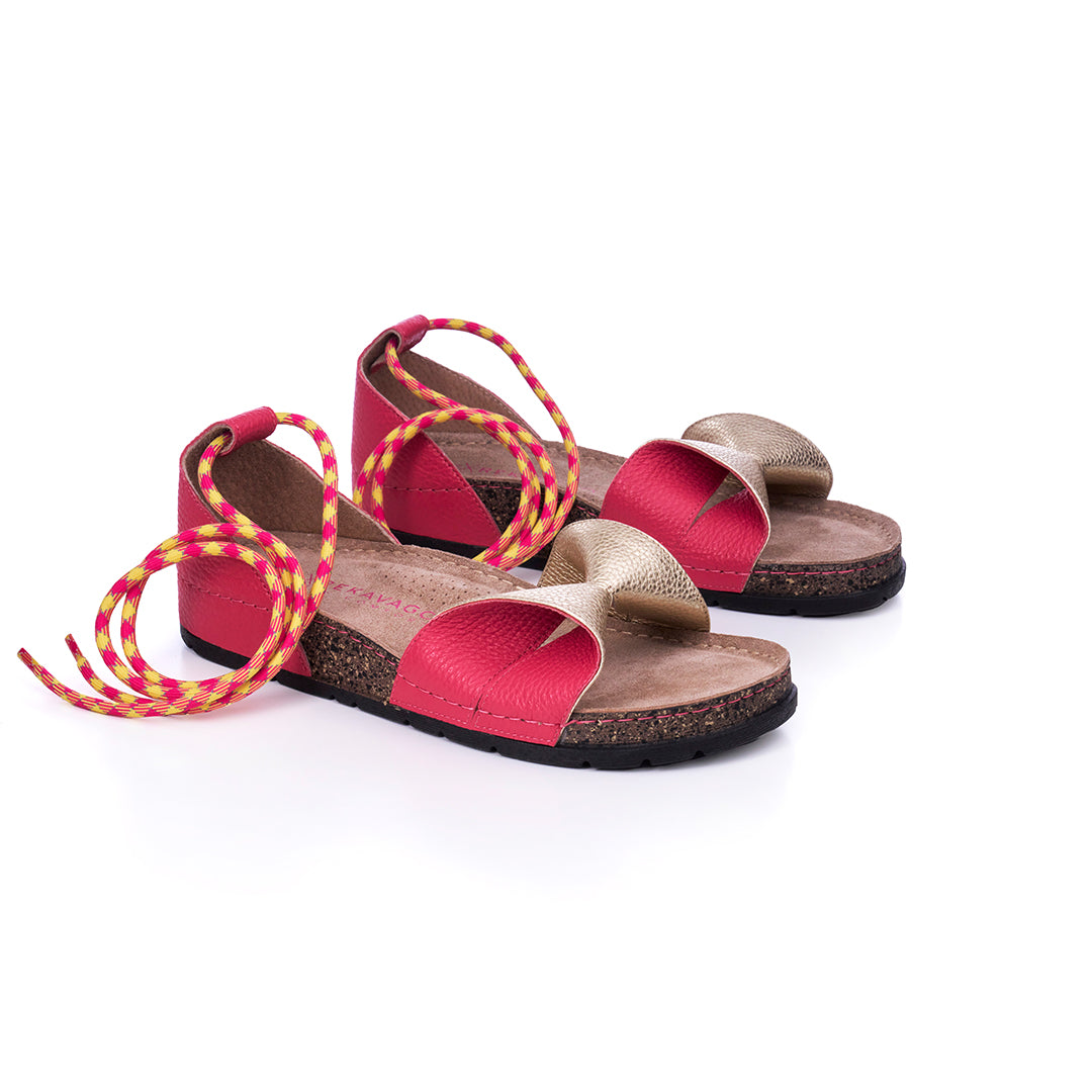 CITY DAY SANDALS ALOHA PINK GOLD