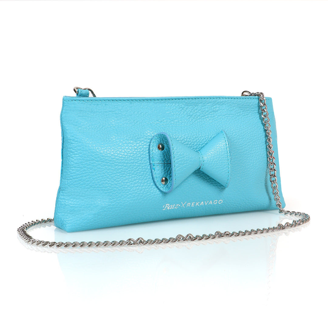 LIBERTY CLUTCH TURQUOISE