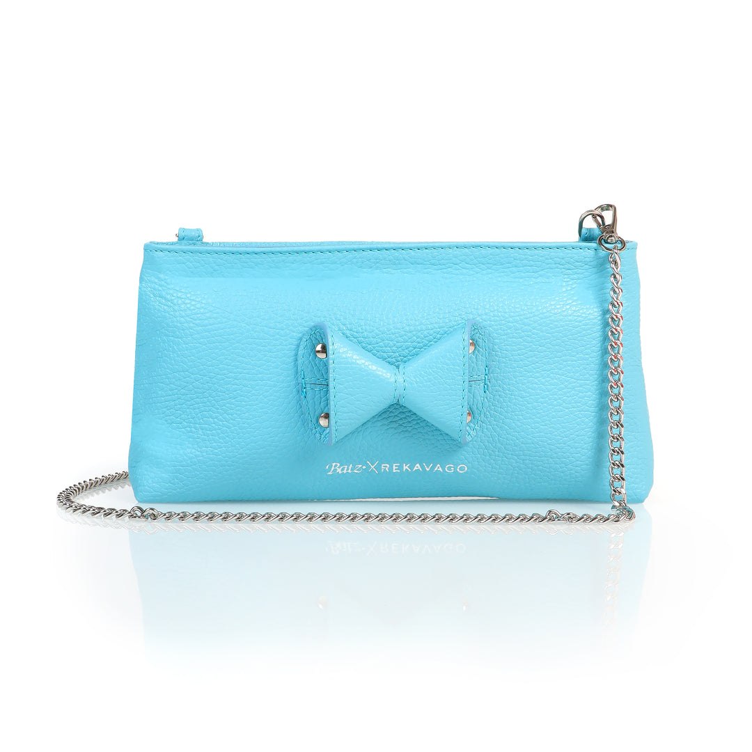 LIBERTY CLUTCH TURQUOISE