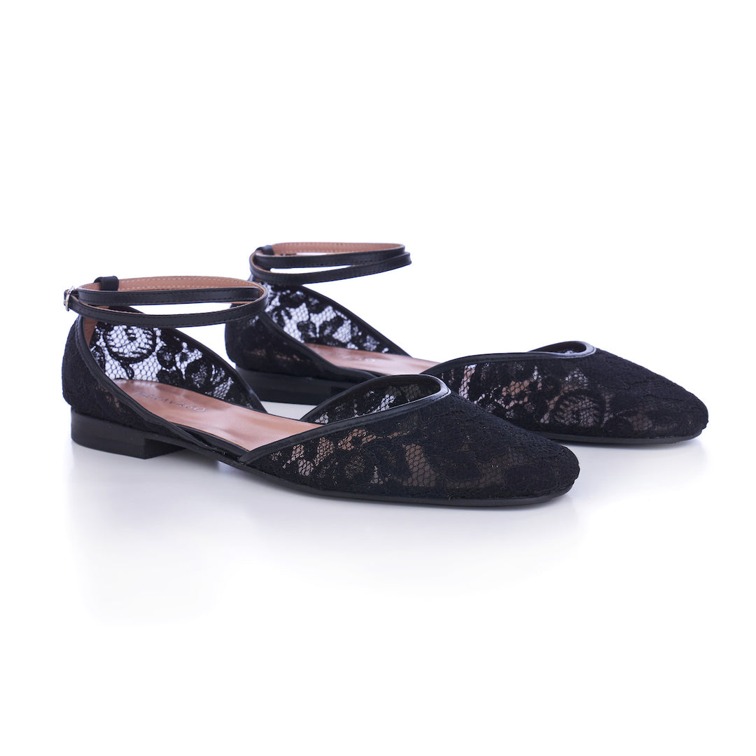 LILY BALERINA BLACK LACE