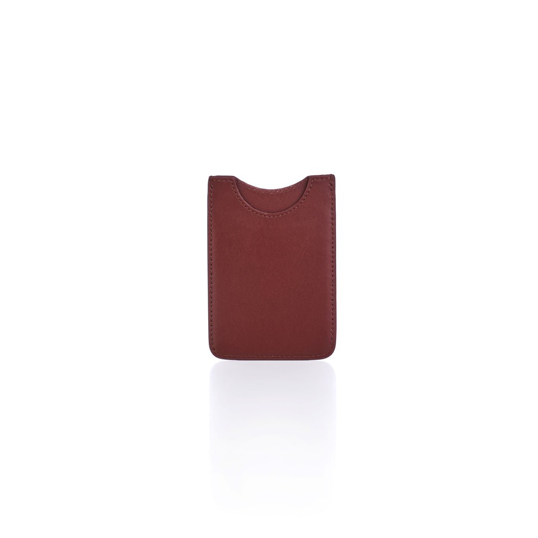 ALL IN CARD HOLDER CHOCOLATE BROWN