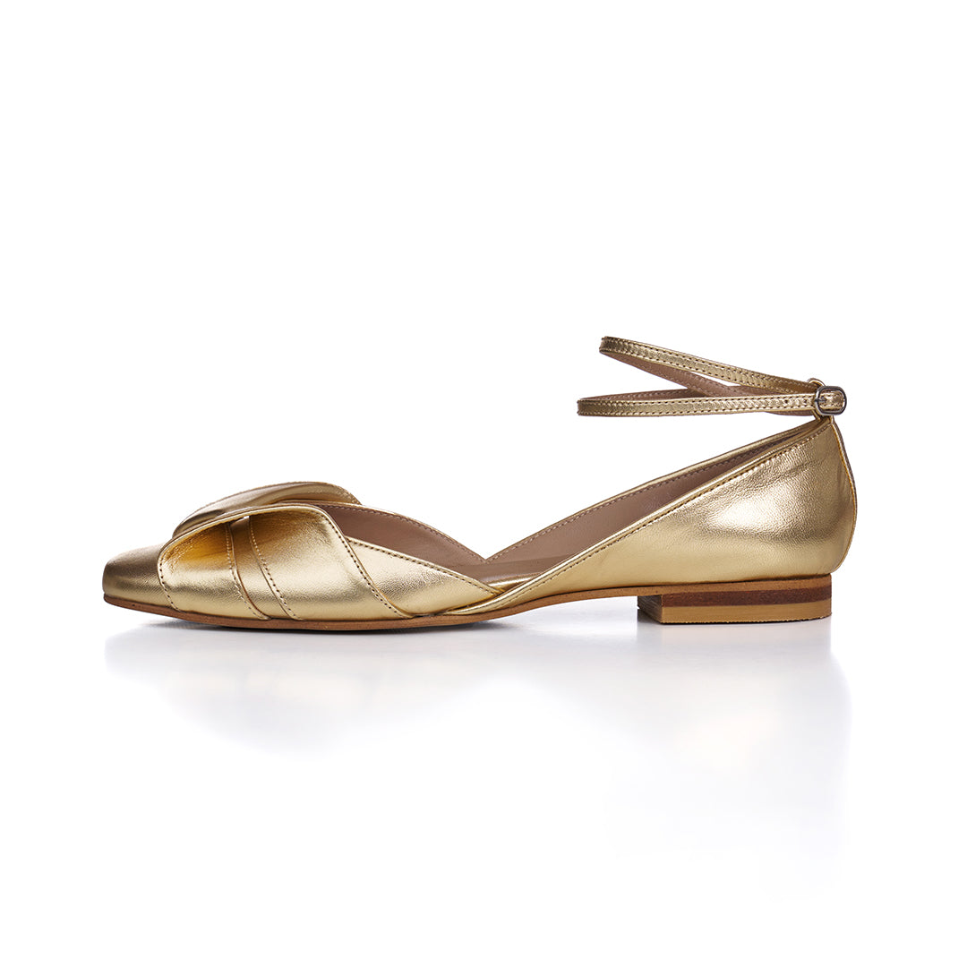 LENA BALLERINA SHOES GOLDEN HOUR