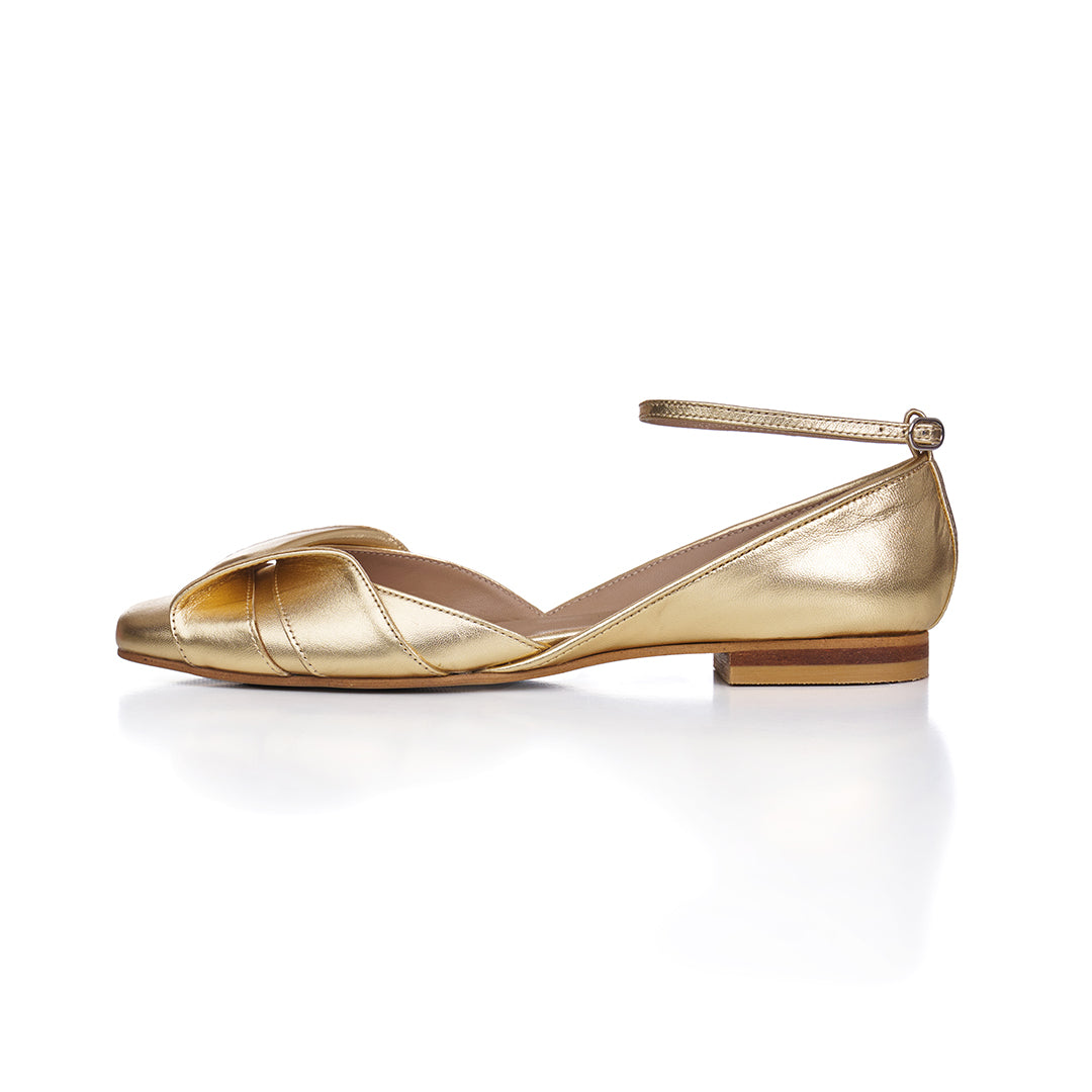 LENA BALLERINA SHOES GOLDEN HOUR