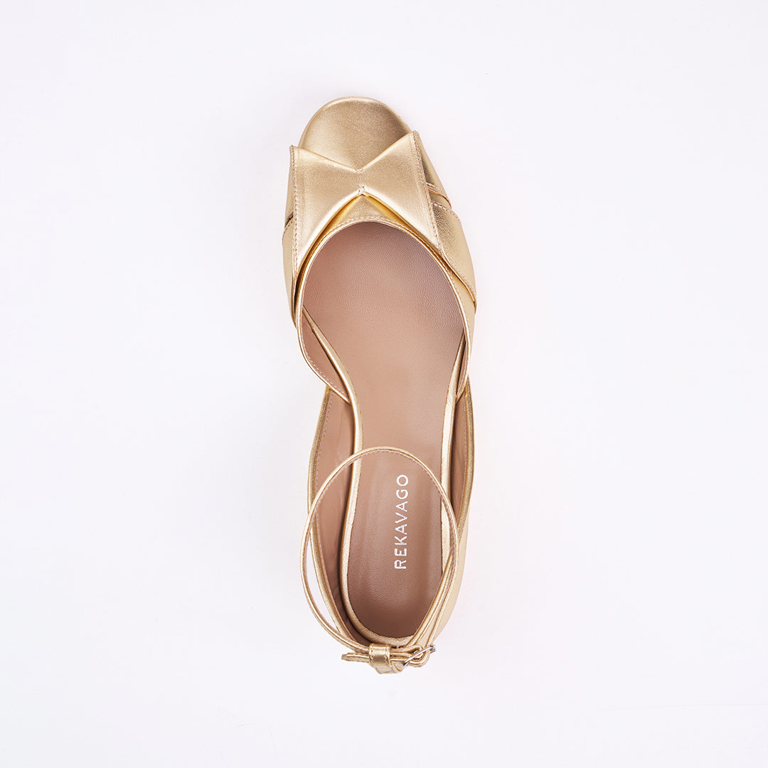 LENA BALLERINA SHOES GOLDEN HOUR