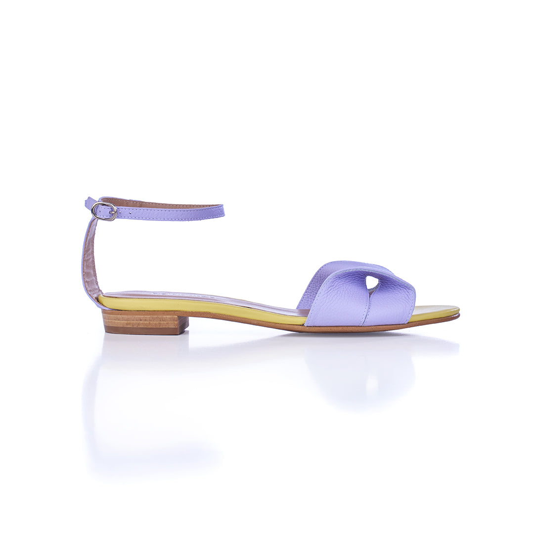 SALMA SANDALS LAVENDER LEMON