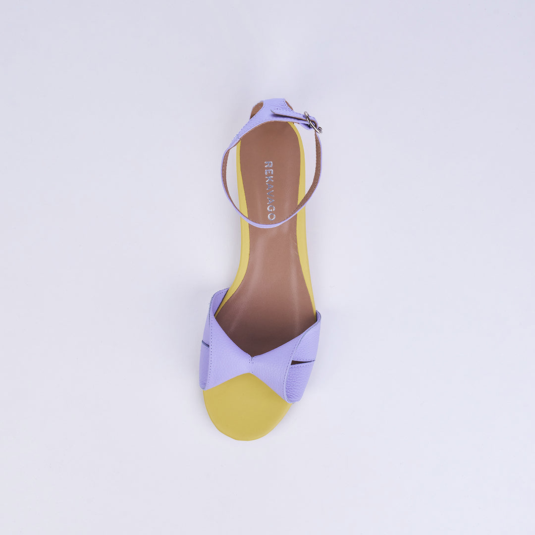 SALMA SANDALS LAVENDER LEMON