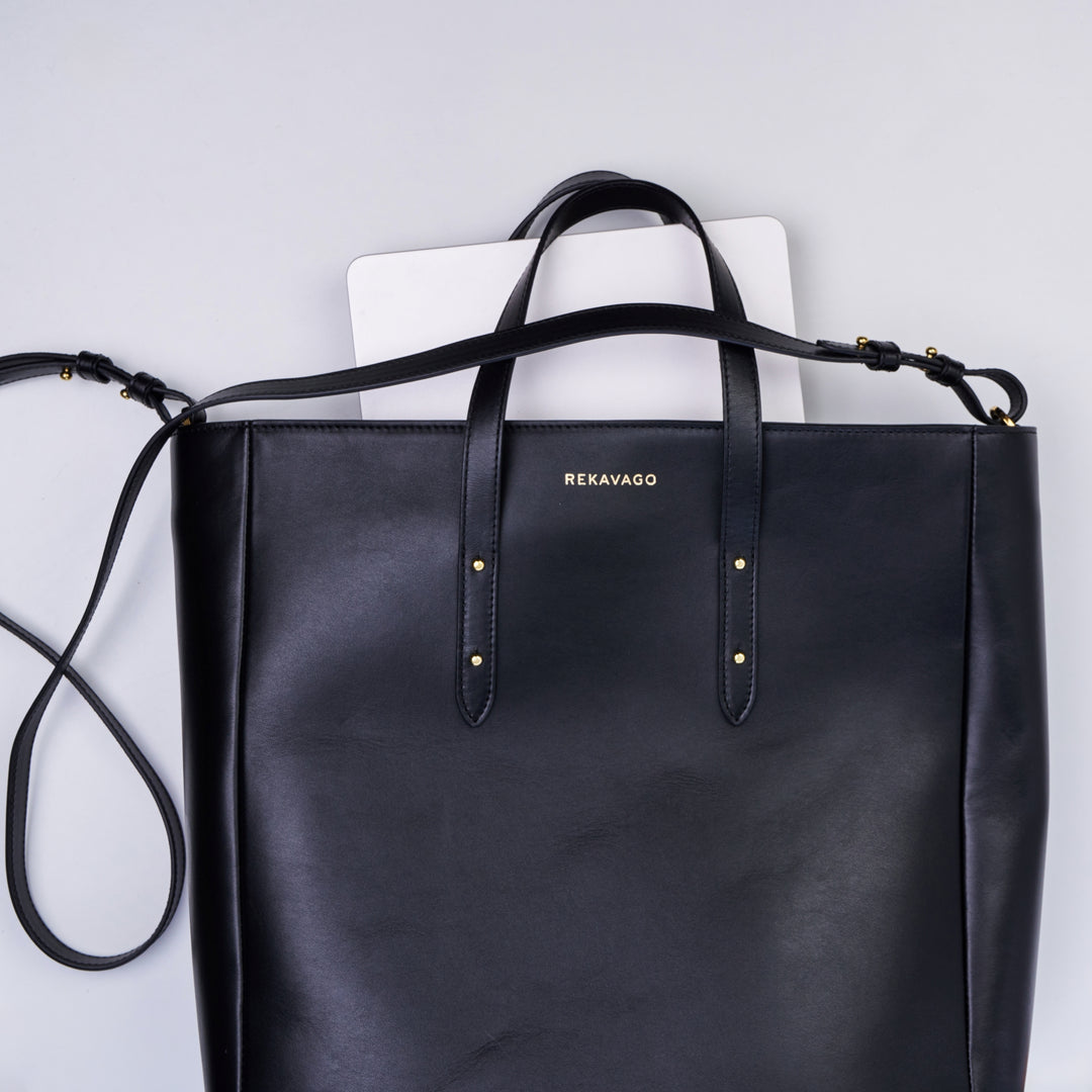 THE BOSS SHOPPER BAG BLACK