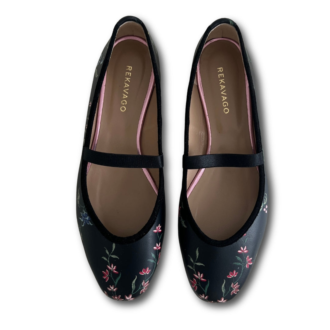 OLIVIA BALLERINA FLOWER PRINT