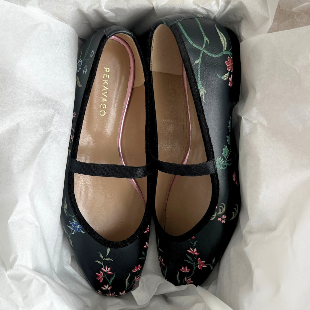 OLIVIA BALLERINA FLOWER PRINT