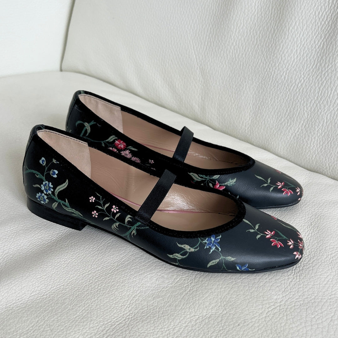 OLIVIA BALLERINA FLOWER PRINT
