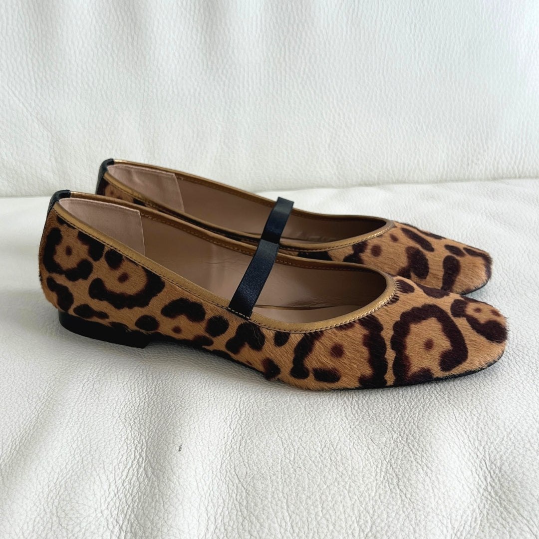 OLIVIA BALLERINA BEIGE LEO PONY SKIN